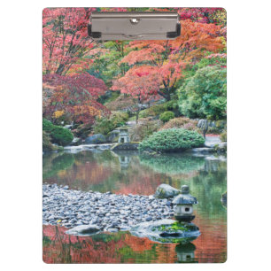 Seattle, Arboretum Japanischer Garten Klemmbrett