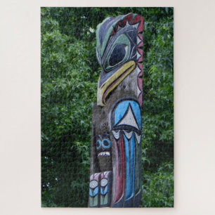 Seattle Bird Totem Pole Puzzle