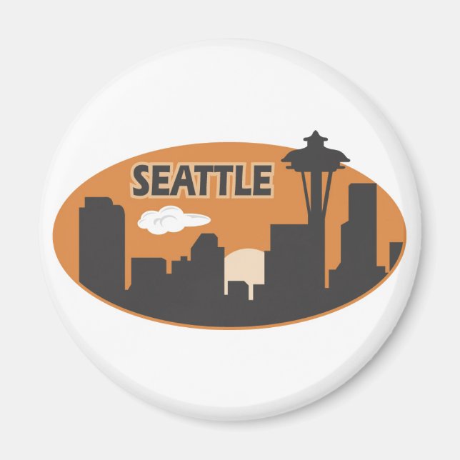 Seattle City Magnet (Vorne)