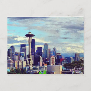 Seattle City Postkarte