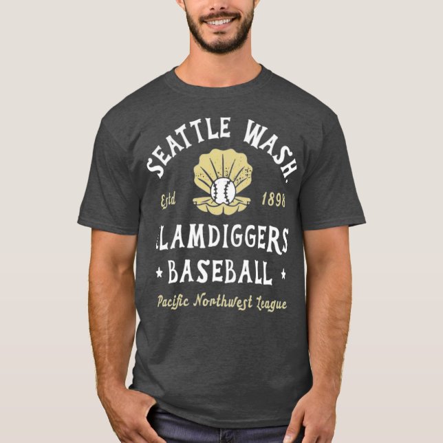 Seattle Clamdiggers - Washington T-Shirt (Vorderseite)