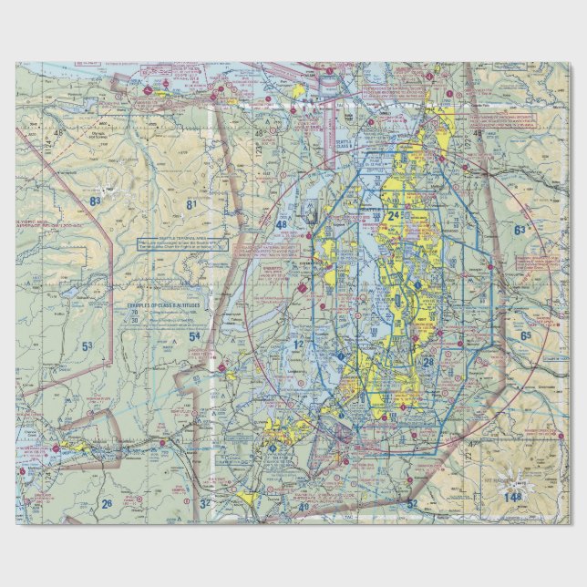 Seattle Class B Geschenkpapier (Flach)