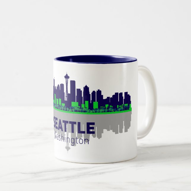 Seattle Coffee Tasse (VorderseiteRechts)