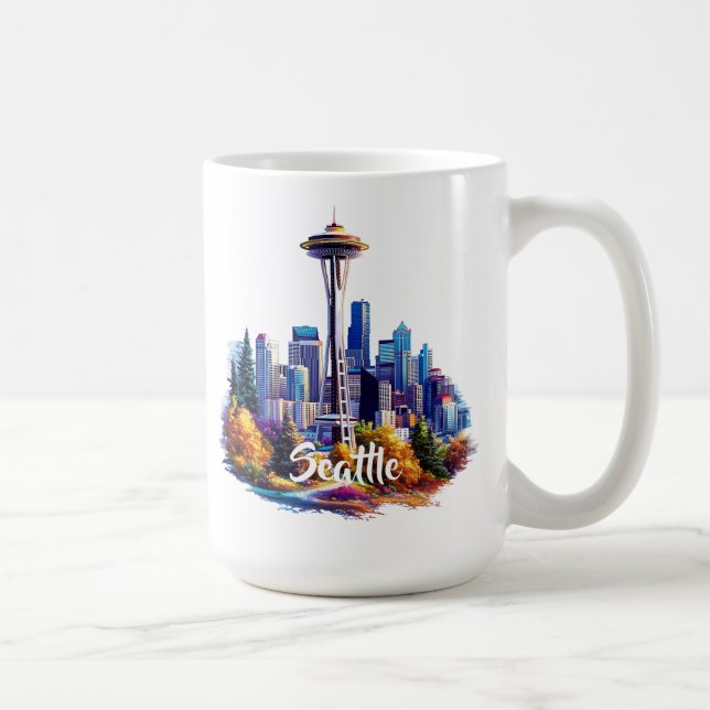 Seattle Coffee Tasse (Rechts)