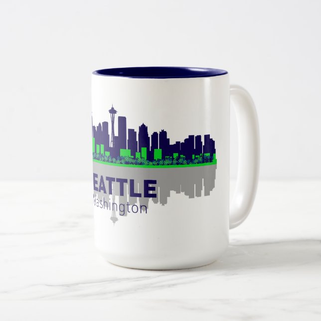 Seattle Coffee Tasse (VorderseiteRechts)