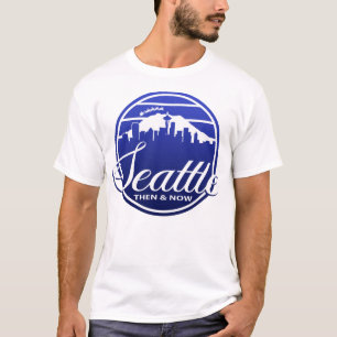 Seattle Damals & Heute T-Shirt