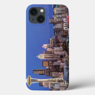 Seattle, Downtown und Rainier am Twilight Case-Mate iPhone Hülle