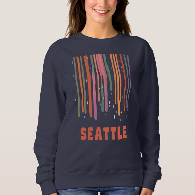 Seattle Drizzle Sweatshirt (Vorderseite)