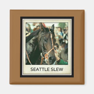 Seattle-DurchlaufThoroughbred 1978 Magnet