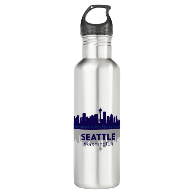 Seattle Edelstahlflasche (Vorderseite)