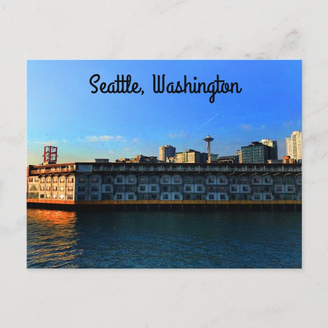 Seattle Edgewater Hotel #1 Postcard Postkarte (Vorderseite)