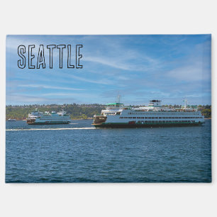 Seattle Ferries Magnet