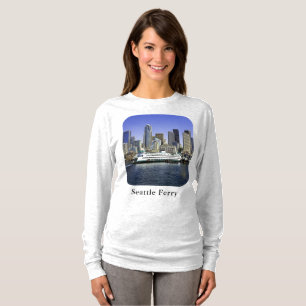 Seattle Ferry Washington Staat Women's Long Sleeve T-Shirt