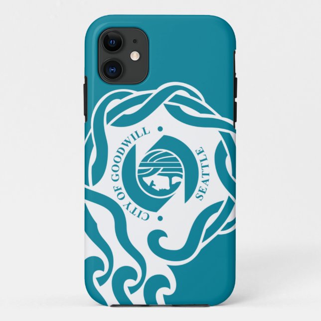 Seattle Flag Case-Mate iPhone Hülle (Rückseite)