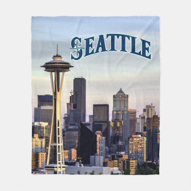 Seattle-Fleece-Decke Fleecedecke (Vorderseite)