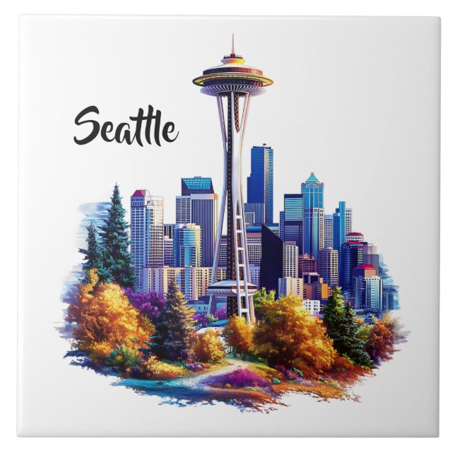 Seattle Fliese (Vorderseite)