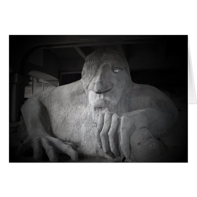 Seattle Fremont Troll (Vorderseite (Horizontal))
