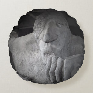 Seattle Fremont Troll 2-seitiger Druck Kissen