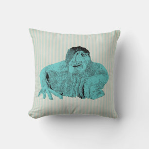 Seattle Fremont Troll 2-seitiger Druck Kissen