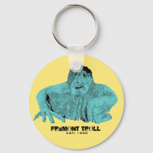 Seattle Fremont Troll Keychain Schlüsselanhänger