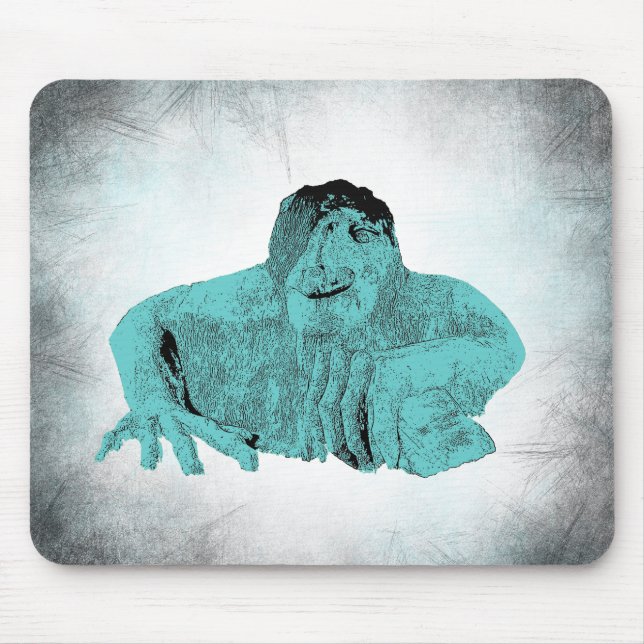 Seattle Fremont Troll Mousepad (Vorne)
