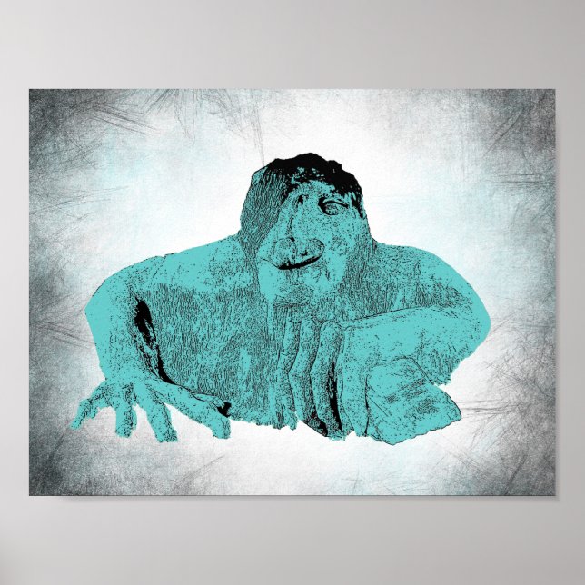 Seattle Fremont Troll Poster (in verschiedenen Grö (Vorne)