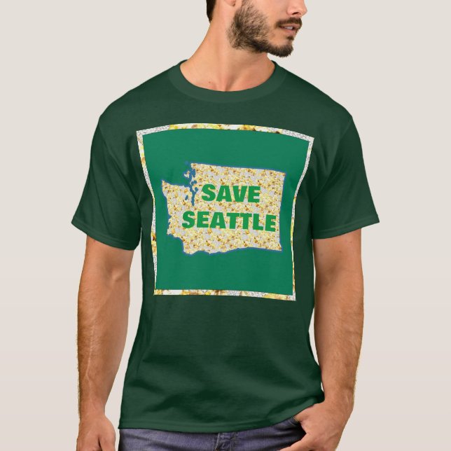 SEATTLE gerettet T-Shirt (Vorderseite)