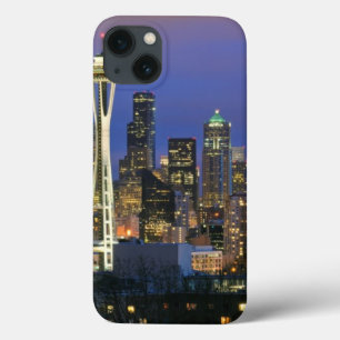 Seattle gesehen von Kerry-Park in der Königin Anne Case-Mate iPhone Hülle