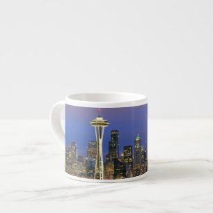 Seattle gesehen von Kerry-Park in der Königin Anne Espressotasse