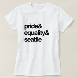 SEATTLE-GLEICHHEIT UND STOLZ - .PNG T-Shirt