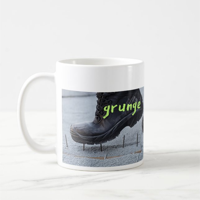 Seattle Grunge Music 1991 Kaffeetasse (Links)