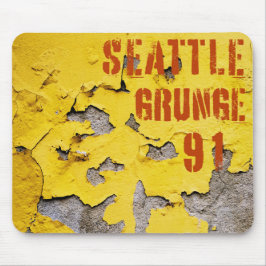 Seattle Grunge Music 1991 Mousepad
