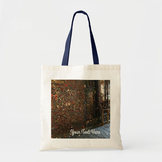 Seattle Gum Wall #1 Tote Bag Tragetasche (Vorne)