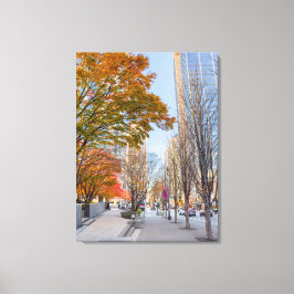 Seattle im Herbst Leinwanddruck