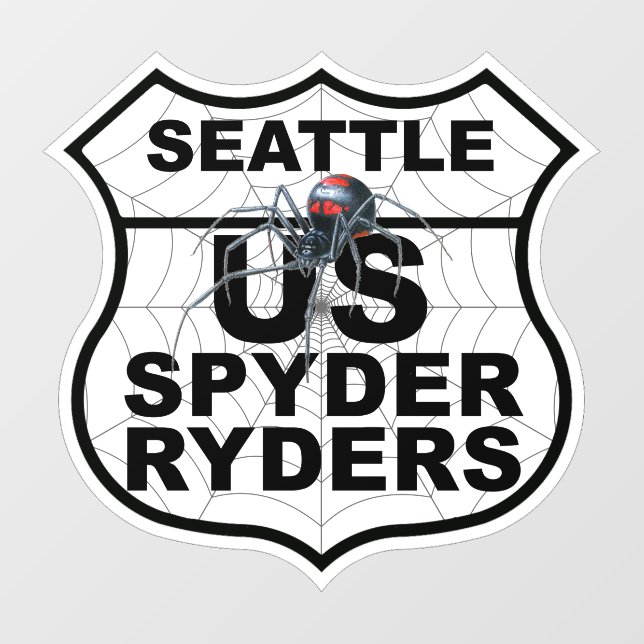 Seattle Kapitel - Aufkleber Kapitel Logo (Blatt)
