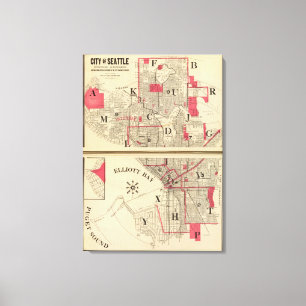 Seattle Leinwanddruck