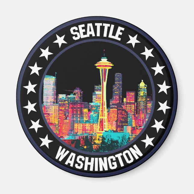 Seattle Magnet (Vorne)