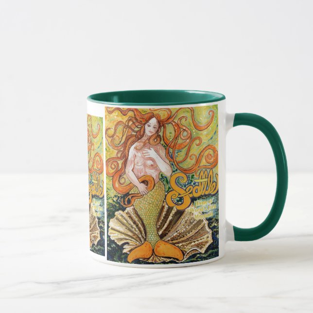 Seattle-Meerjungfrau Tasse (Rechts)