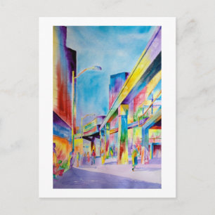 Seattle Monorail Postcard Postkarte