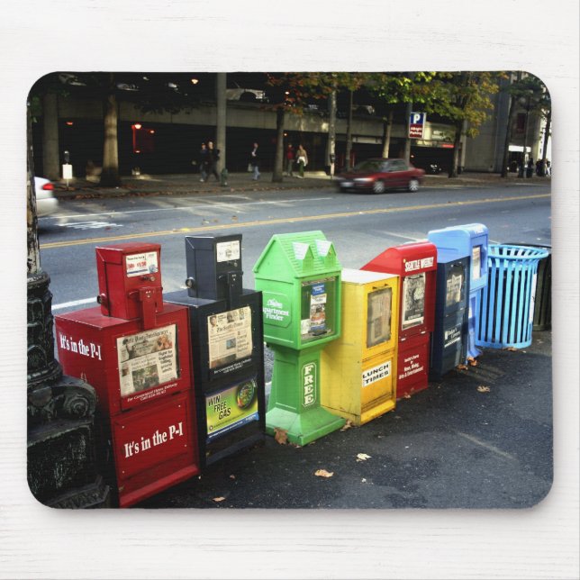 Seattle-Nachrichten Mousepad (Vorne)