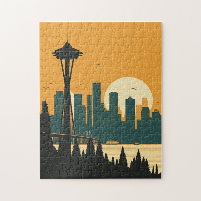 SEATTLE Nr. 1 Puzzle (Vertikal)