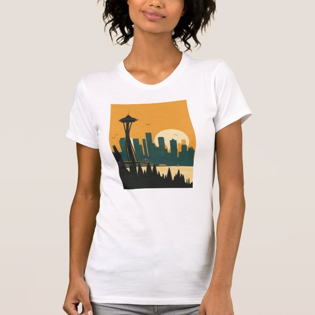 SEATTLE Nr. 1 T-Shirt (Vorderseite)