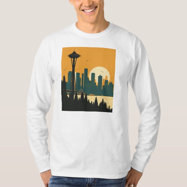 SEATTLE Nr. 1 T-Shirt (Vorderseite)