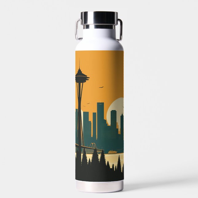 SEATTLE Nr. 1 Trinkflasche (Vorne)