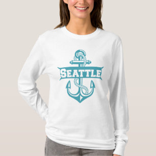 Seattle, Pacific Nordwest Anchor, Washington T-Shirt