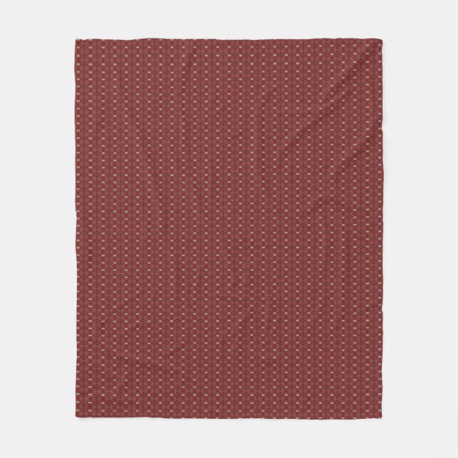 Seattle Pattern Fleece-Decke Fleecedecke (Vorderseite)