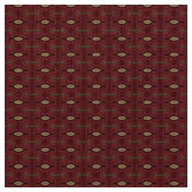 Seattle Pattern Linen Fabric Stoff (Muster)