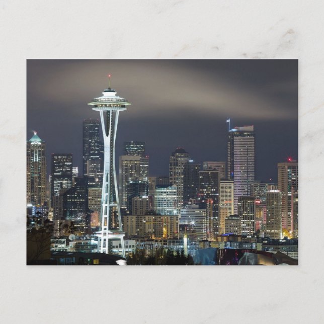 Seattle Postcard Postkarte (Vorderseite)