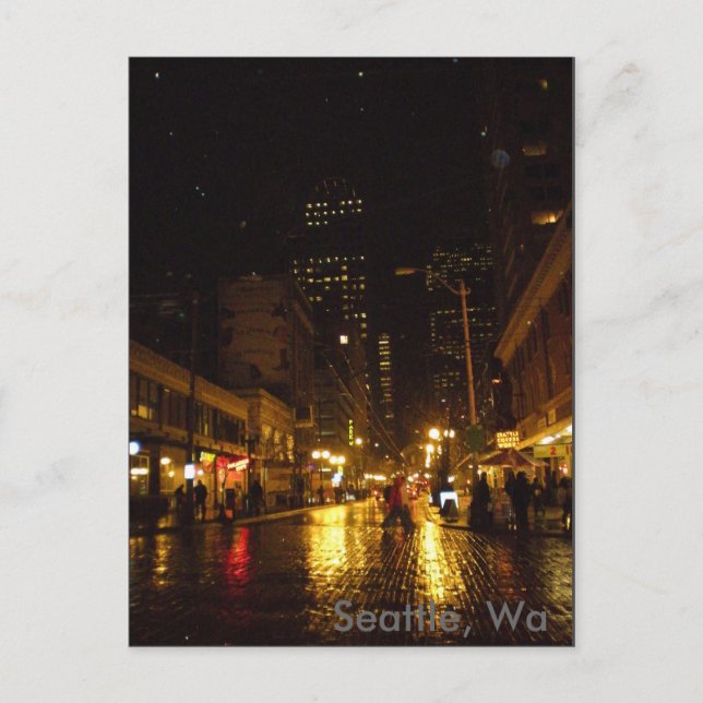 Seattle Postcard Postkarte (Vorderseite)