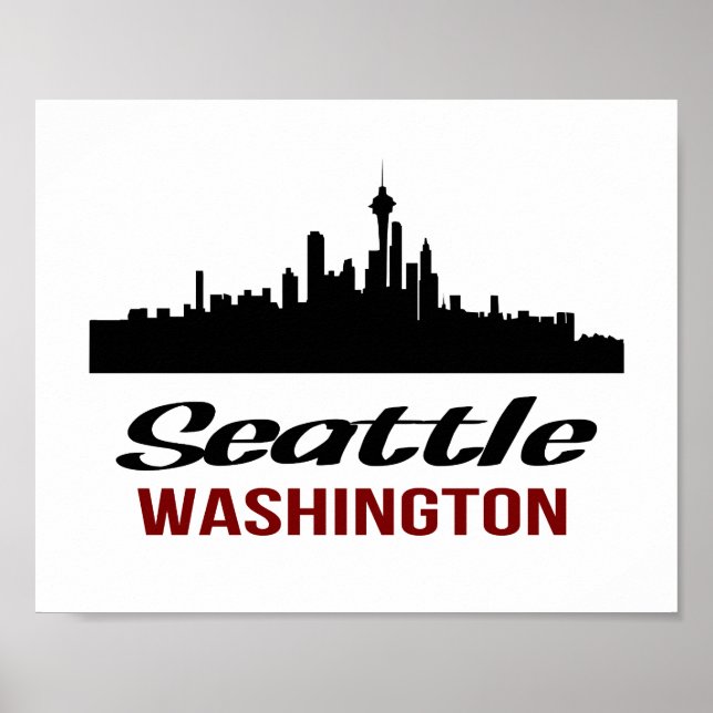 Seattle Poster (Standardbildformat) (Vorne)
